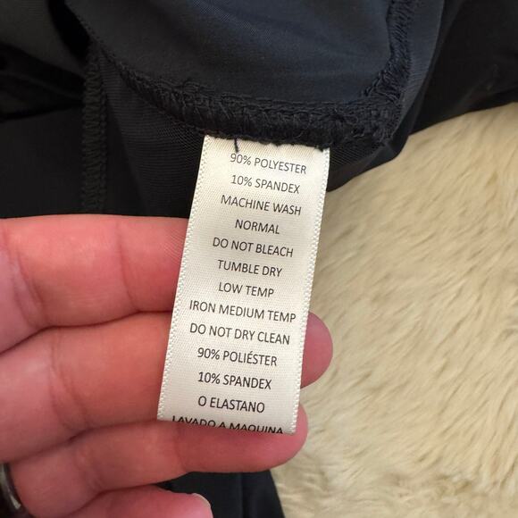 Cobble Lane Women's Black Elastic Waist Drawstring Pull On Pants Small - Picture 5 of 11